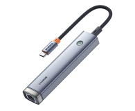 Baseus UltraJoy Series 5-Port HUB AIR Space Grey - 1306377 - zdjęcie 2